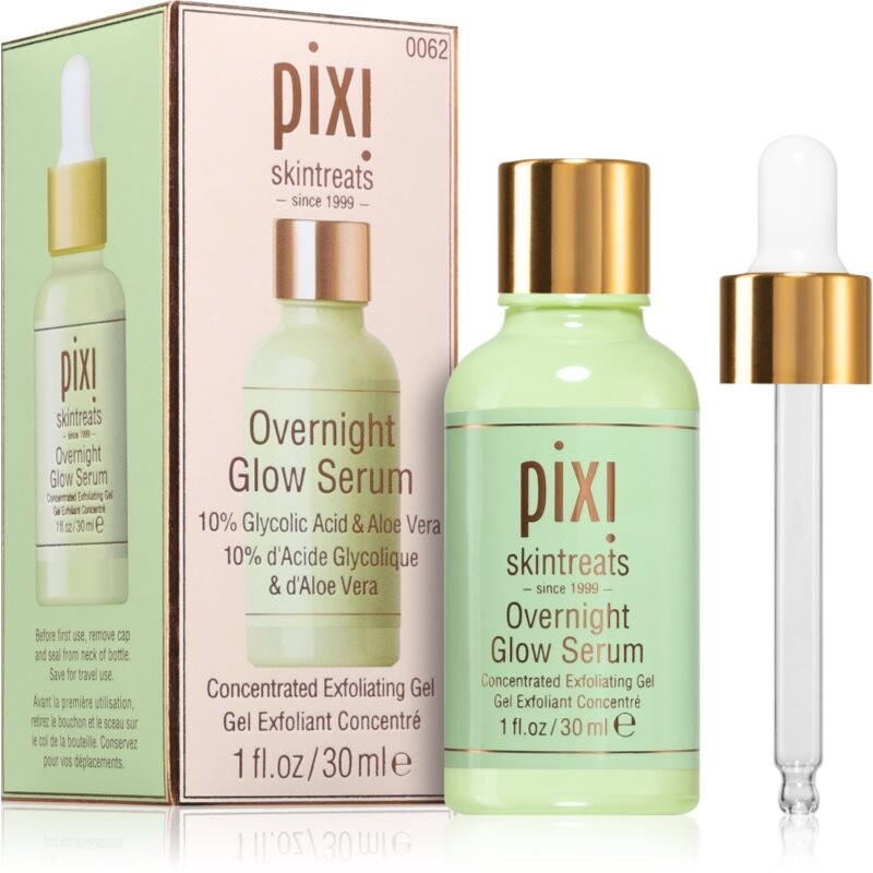 Pixi Overnight Glow Serum nighttime facial serum with glycolic acid 30 ml