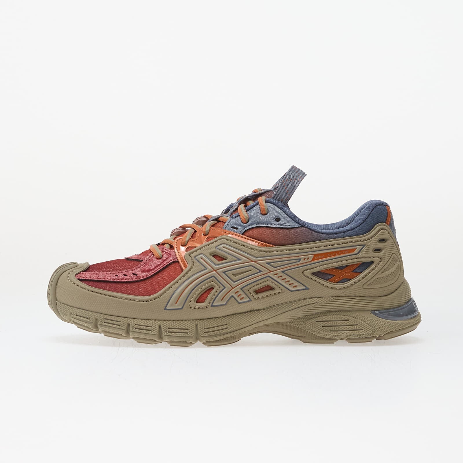 Sneakers Asics Ub13-s Gel-sd-lyte Olive Grey/ Rust Orange UK 6