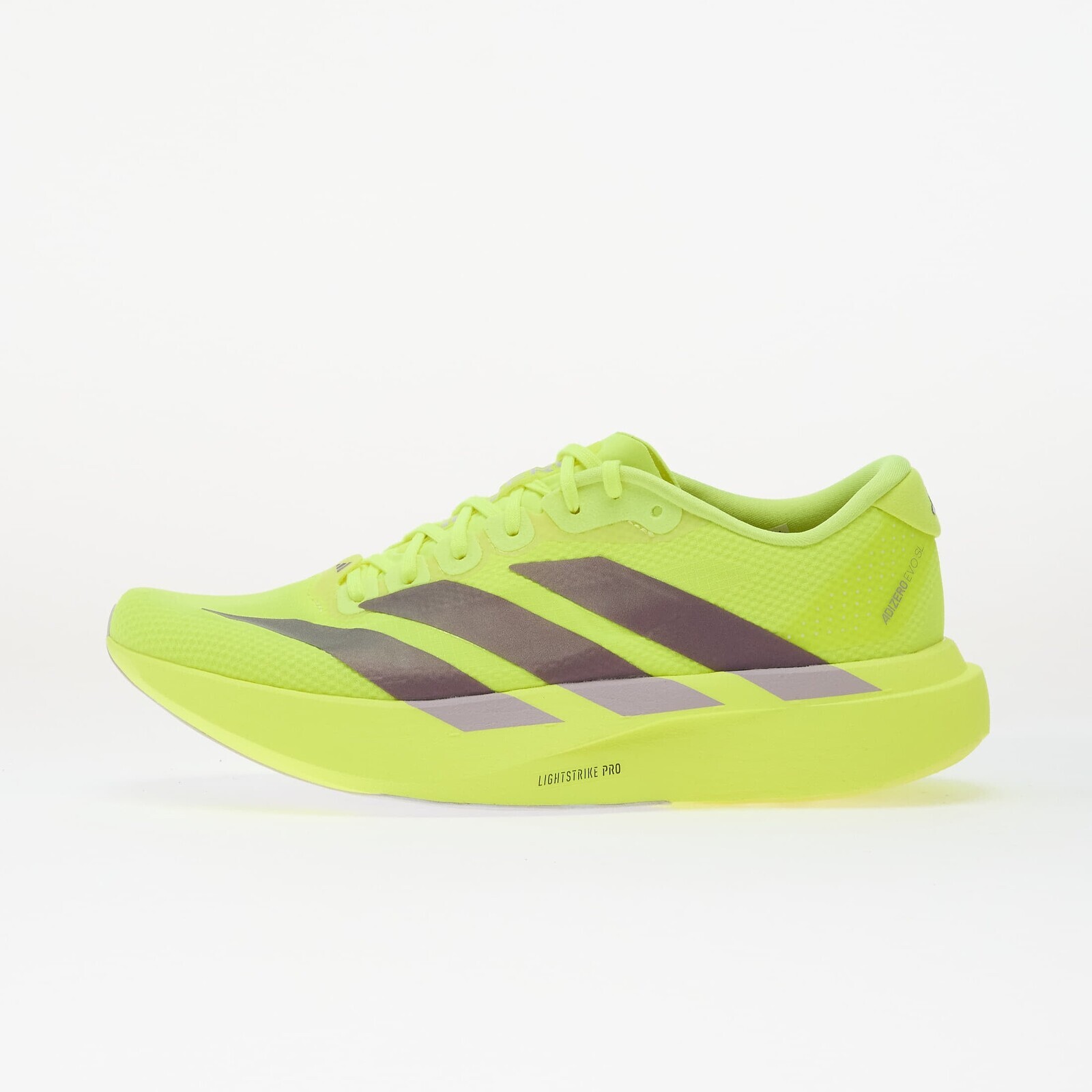 Sneakers adidas Adizero Evo SL Woven Solar Yellow/ Aurora Plum/ Powder Plum UK 5.5