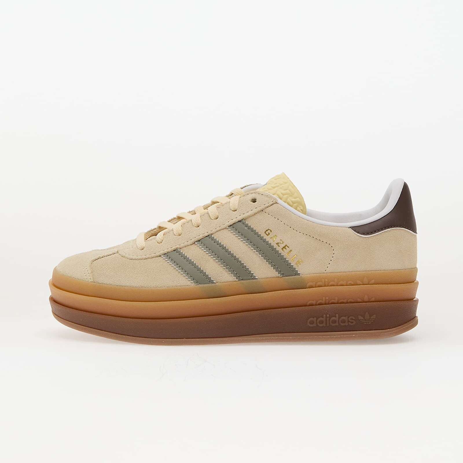 Sneakers adidas Gazelle Bold W Warm Van/ Silver Pebble/ Earth Strata UK 5