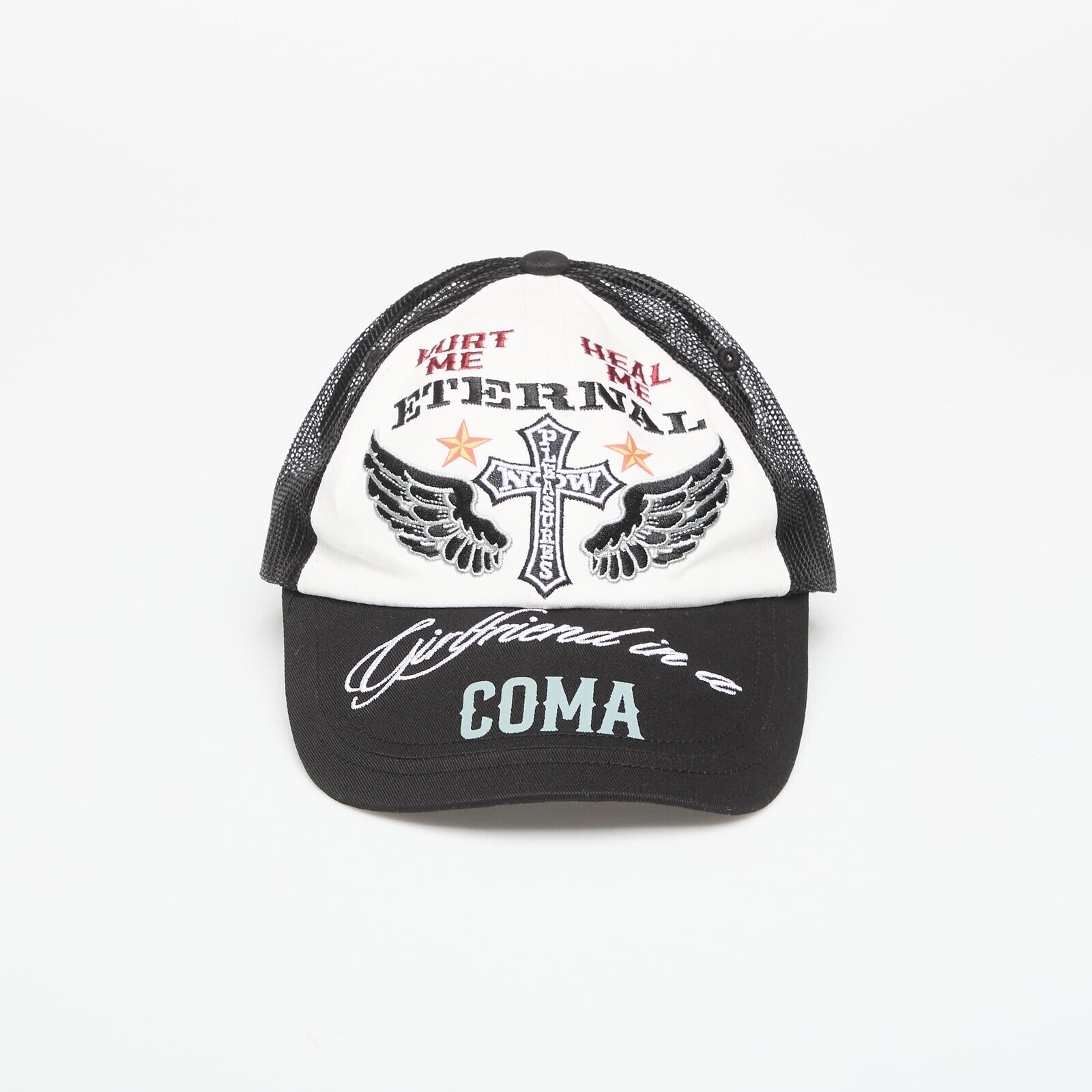PLEASURES Coma Mesh Cap Black Universal
