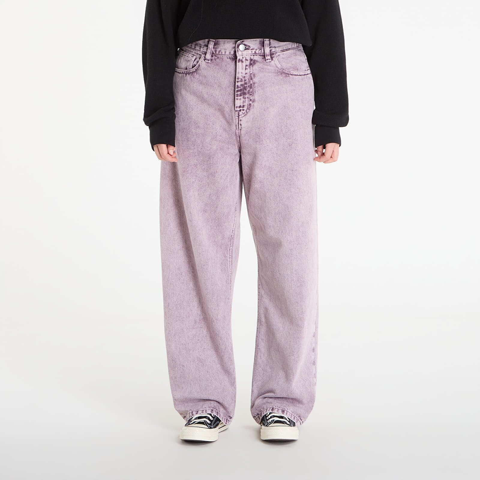 Pants Carhartt WIP W' Brandon Pant Cozy Purple Chalk Wash S
