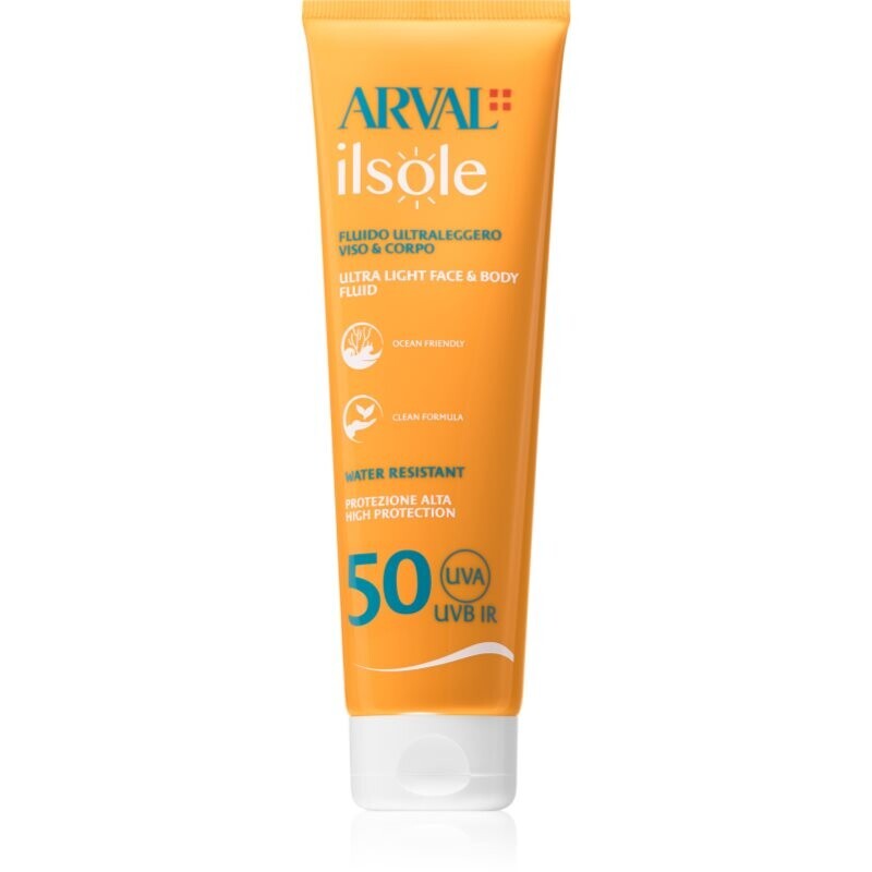 Arval IlSole Ultralight Face & Body Fluid fluid for body and face 150 ml