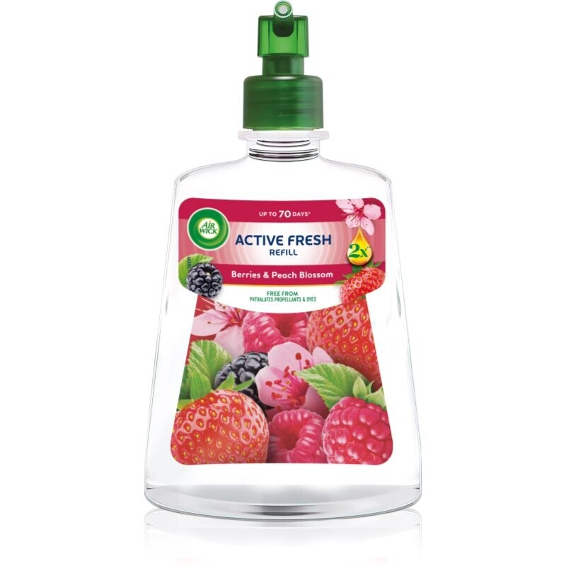 Air Wick Active Fresh Berries & Peach Blossom air freshener refill 228 ml