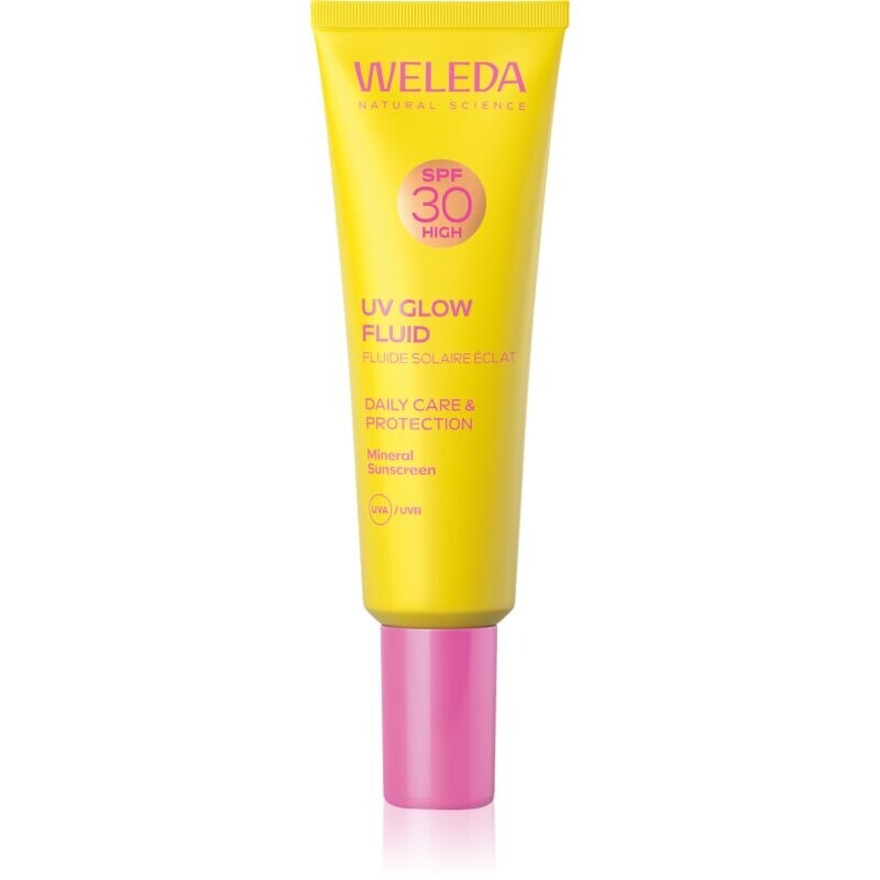 Weleda UV Glow Fluid skin fluid with a brightening effect SPF 30 30 ml