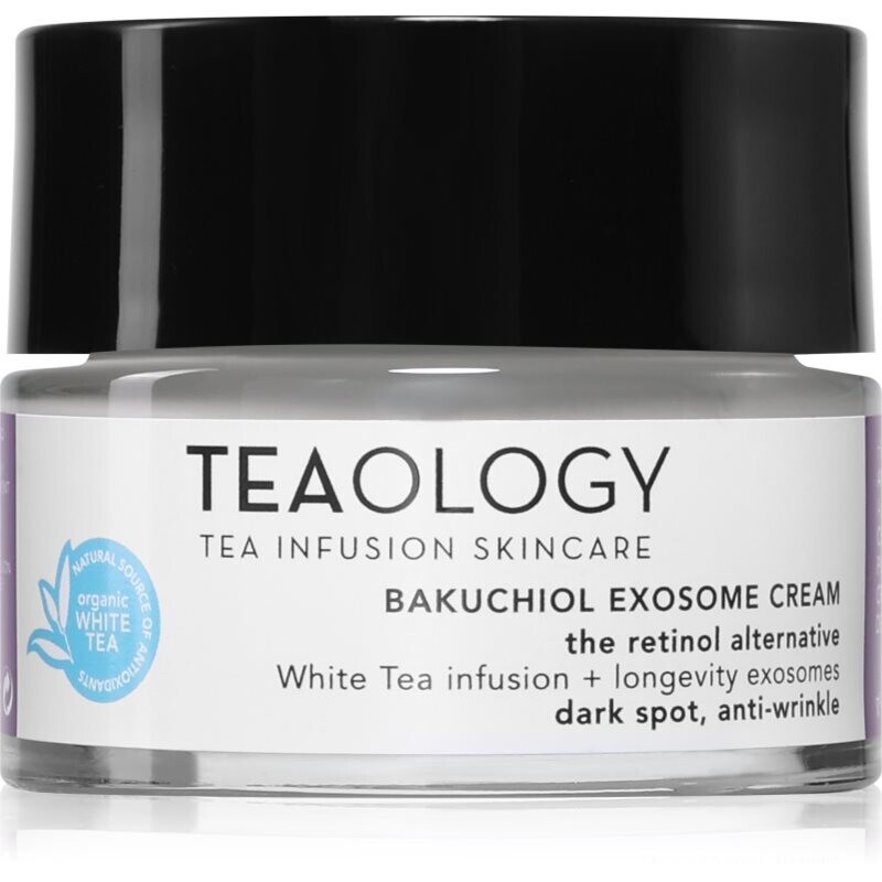 Teaology Bakuchiol Infusion Exosome Cream hydrating anti-ageing cream to treat dark spots 50 ml