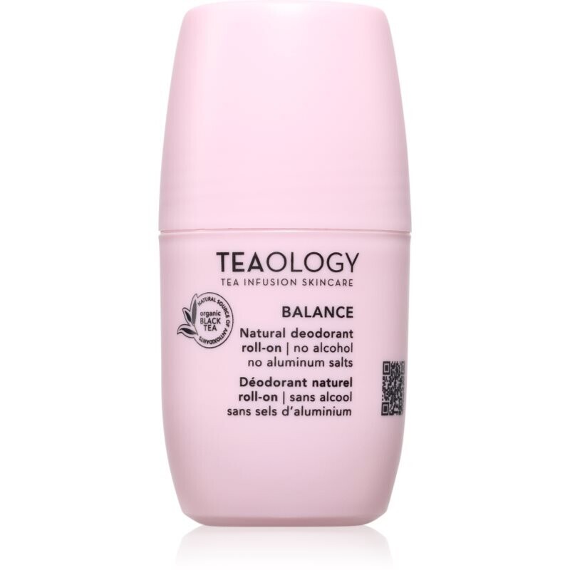 Teaology Balance Natural Deodorant aluminium-free roll-on deodorant 40 ml