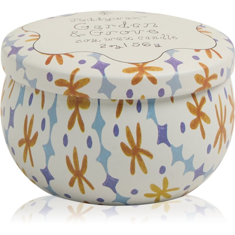 Paddywax Tulip Garden & Grove scented candle with cap 56 g