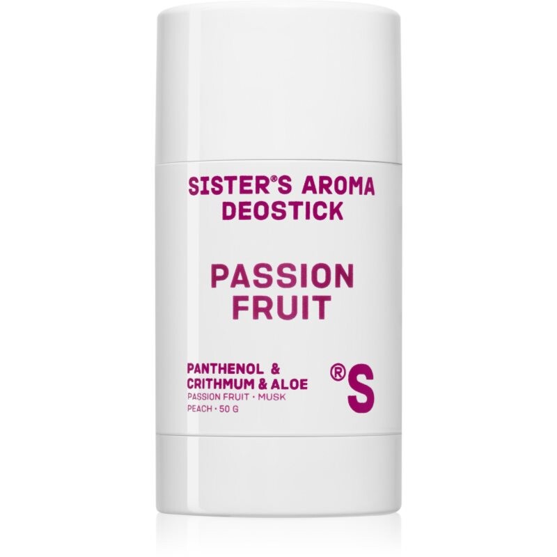 Sister's Aroma Passion Fruit Deostick deodorant stick against odour and sweating 50 g