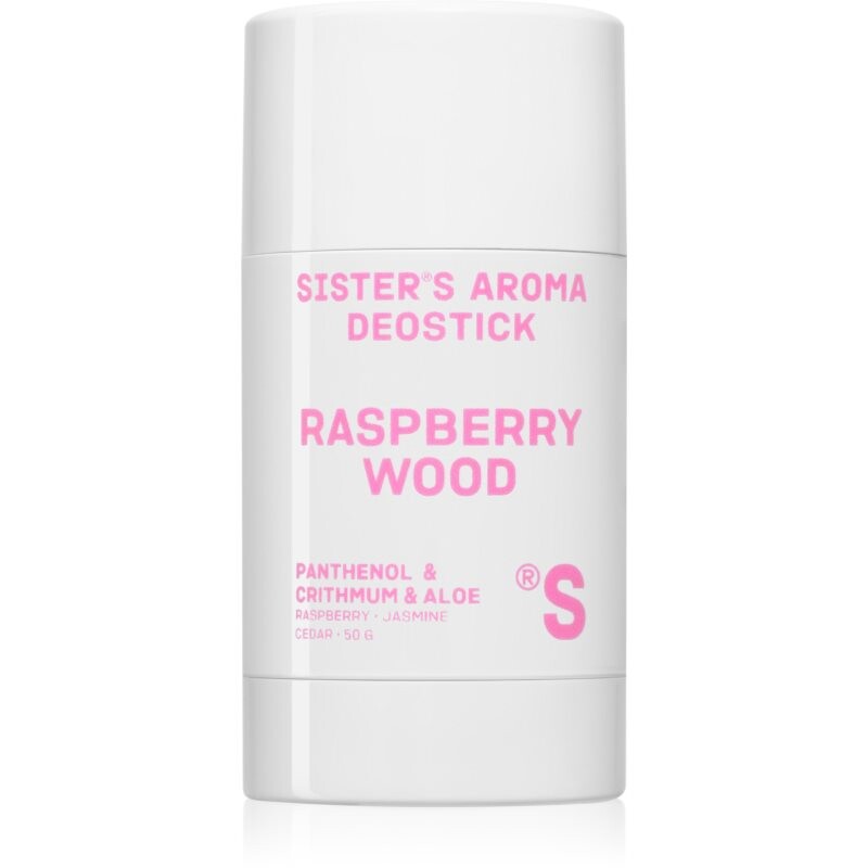 Sister's Aroma Wood Deostick deodorant stick against odour and sweating 50 g