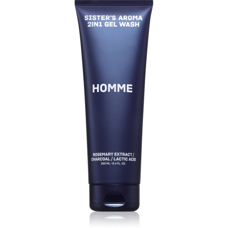 Sister's Aroma Homme shower gel for men 2-in-1 250 ml