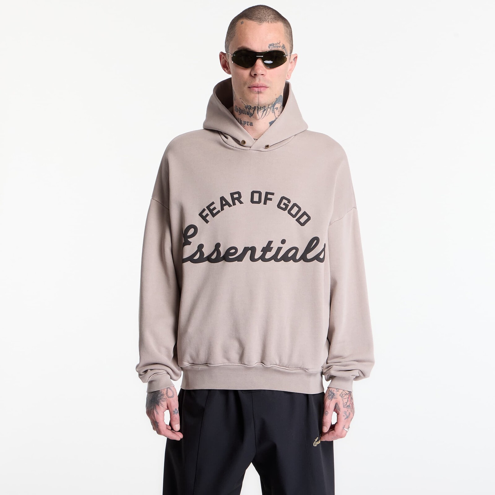 Sweatshirt Fear of God Essentials Training 90'S Hoodie Faded Seal XL
