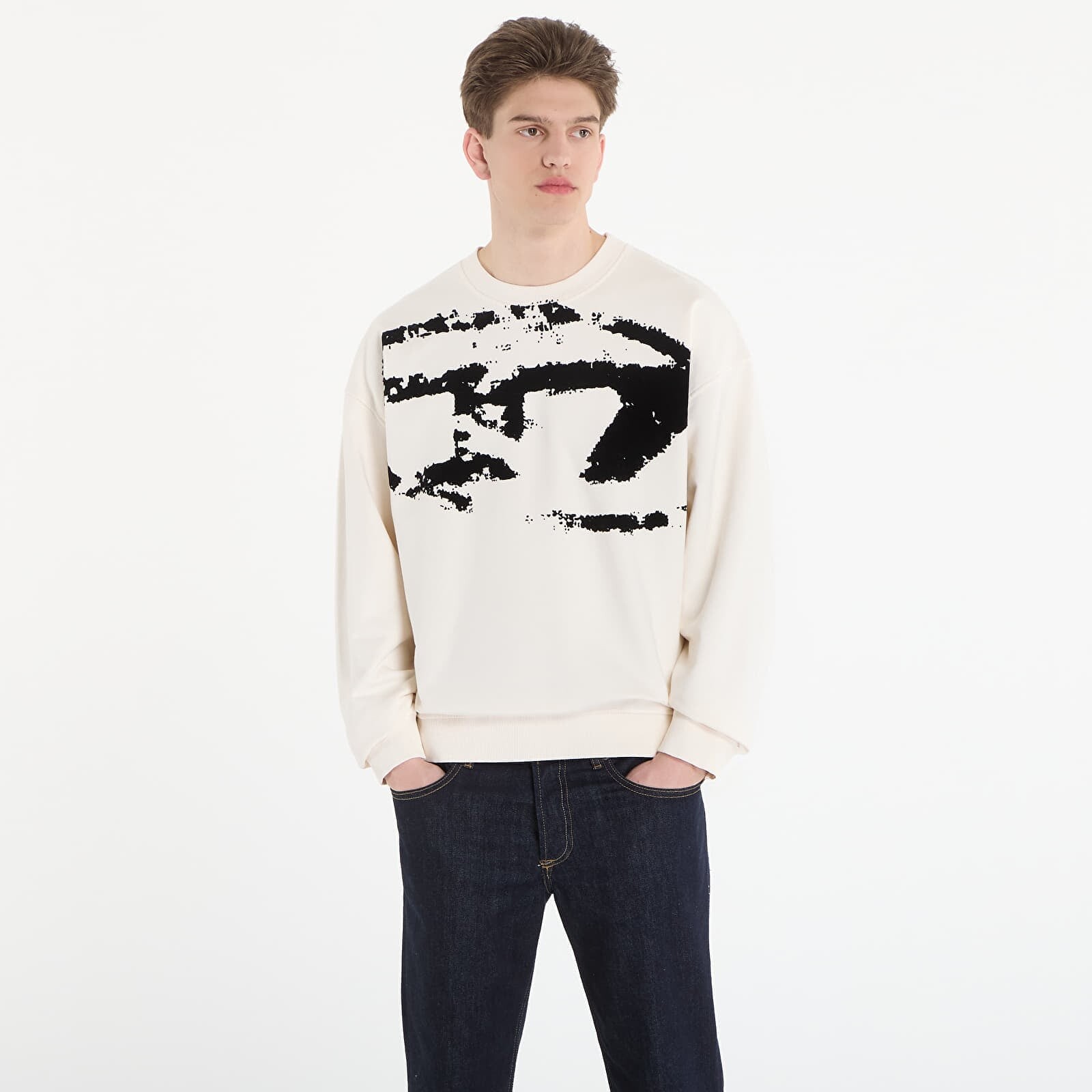 Sweatshirt Diesel S-Boxt-N5 Sweatshirt White L