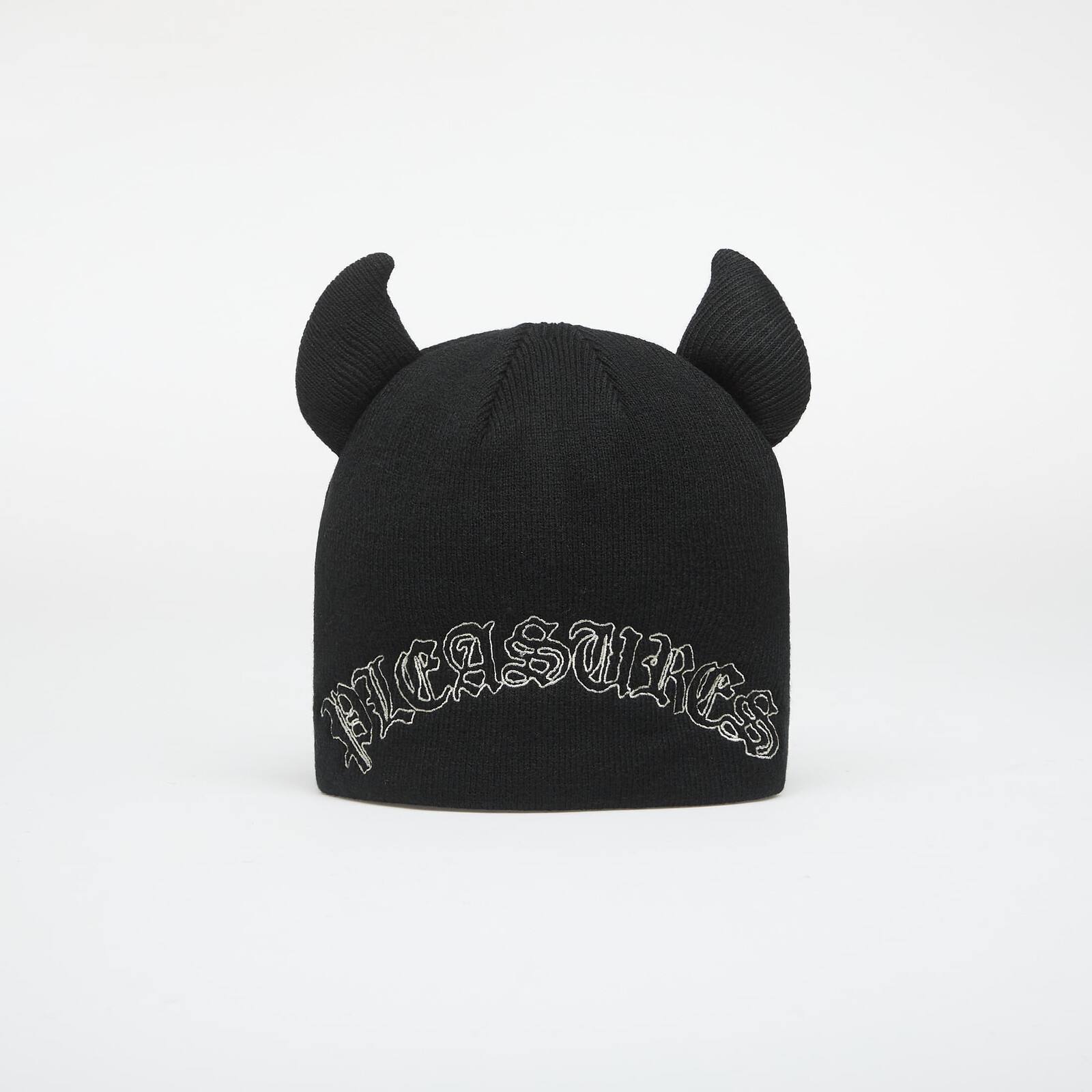 PLEASURES Horns Skully Black Universal