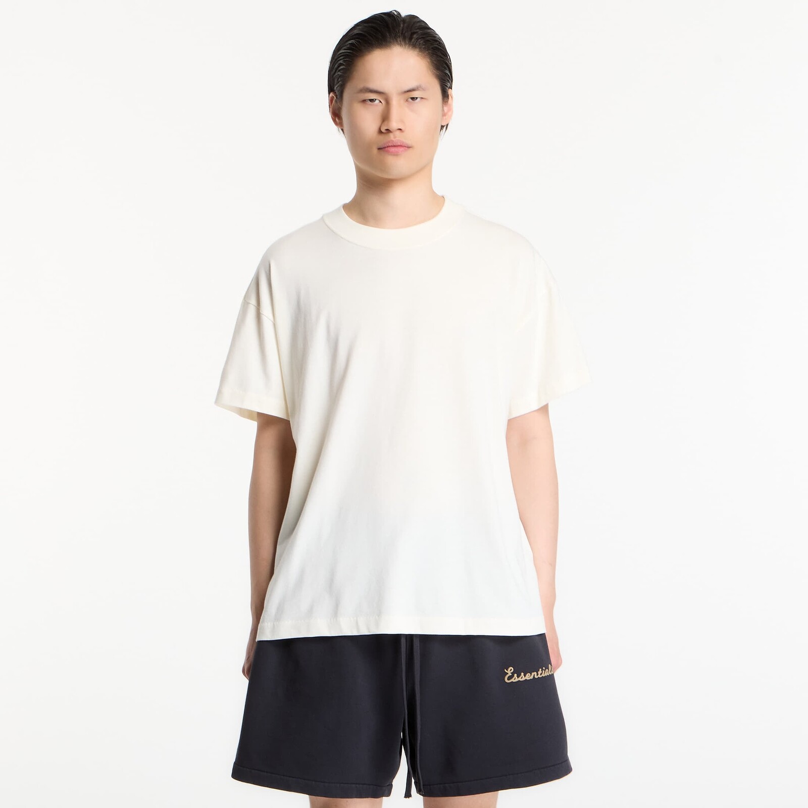 T-shirt Fear of God Essentials Signature Essential Tee Ivory S