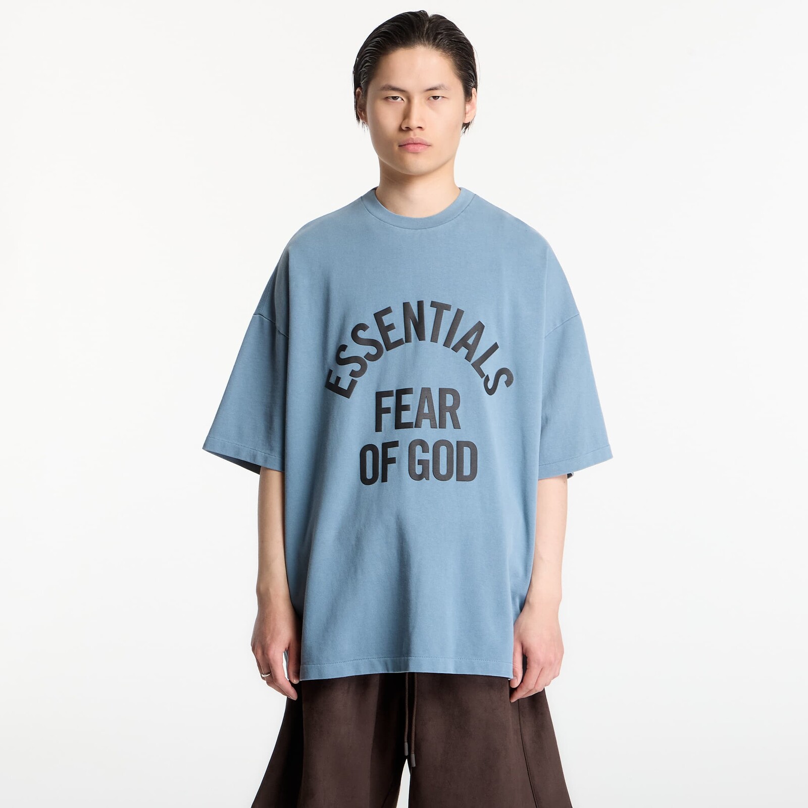 T-shirt Fear of God Essentials Campus 90'S Short Sleeve Tee Faded Coastal M