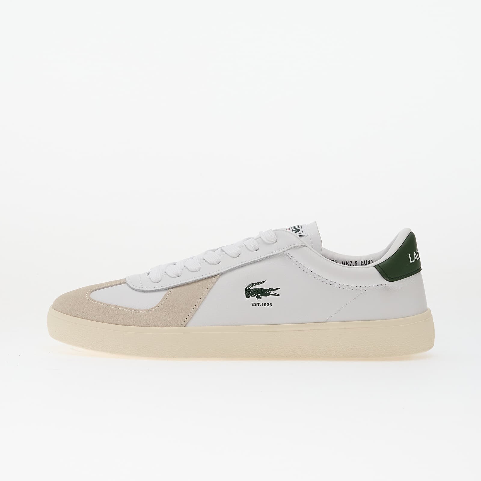 Sneakers LACOSTE Baseshot Pro White/ Off White UK 9.5
