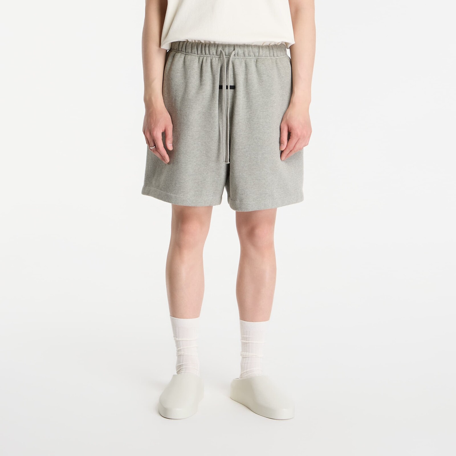 Fear of God Essentials Signature Classic Short Concrete Heather/ Dark Concrete Heather XXL