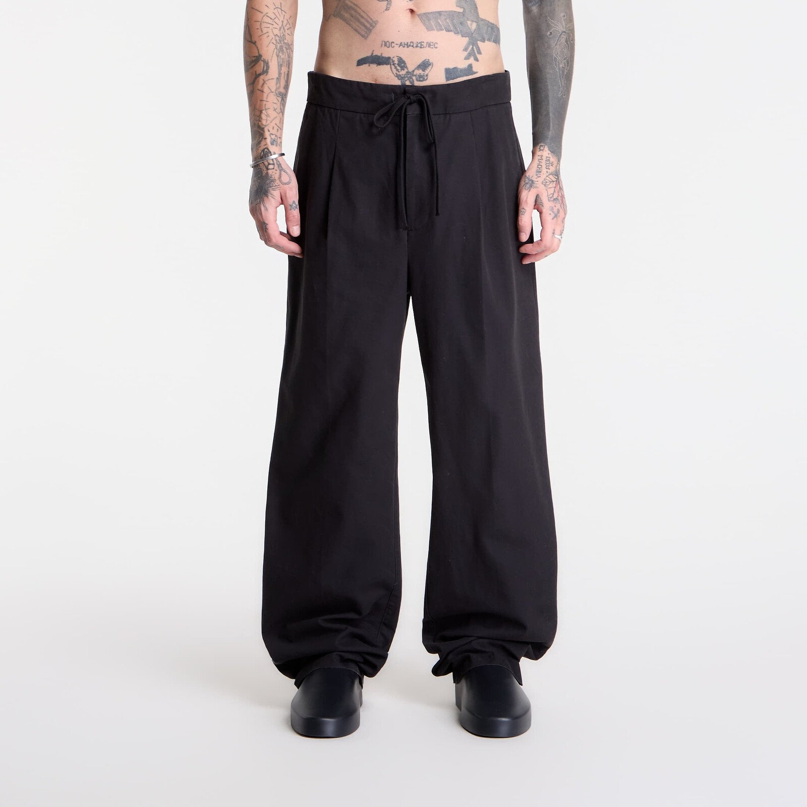 Pants Fear of God Essentials Pleat Front Pant Vintage Black XXL