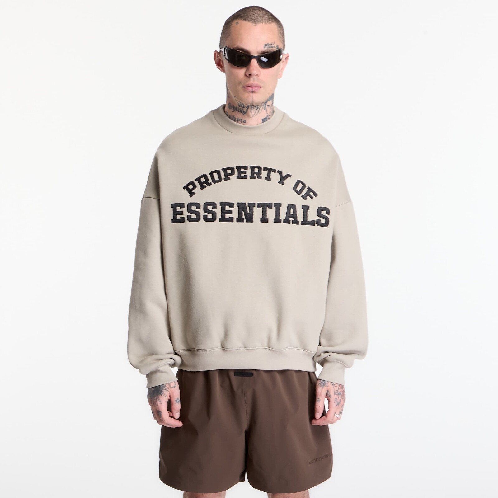 Sweatshirt Fear of God Essentials Property Lounge Crewneck Seal S