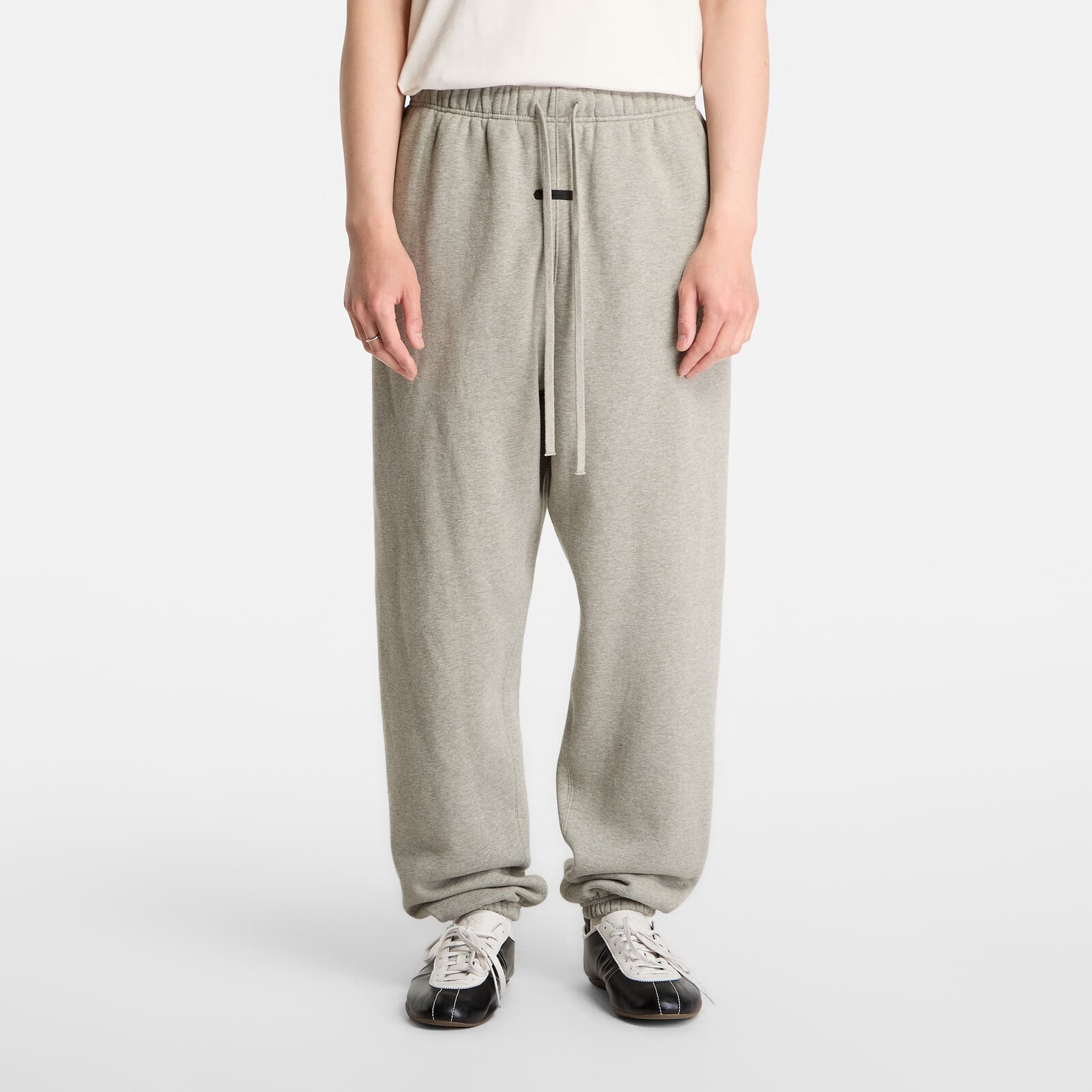 Pants Fear of God Essentials Signature Classic Sweatpants Concrete Heather/ Dark Concrete Heather S