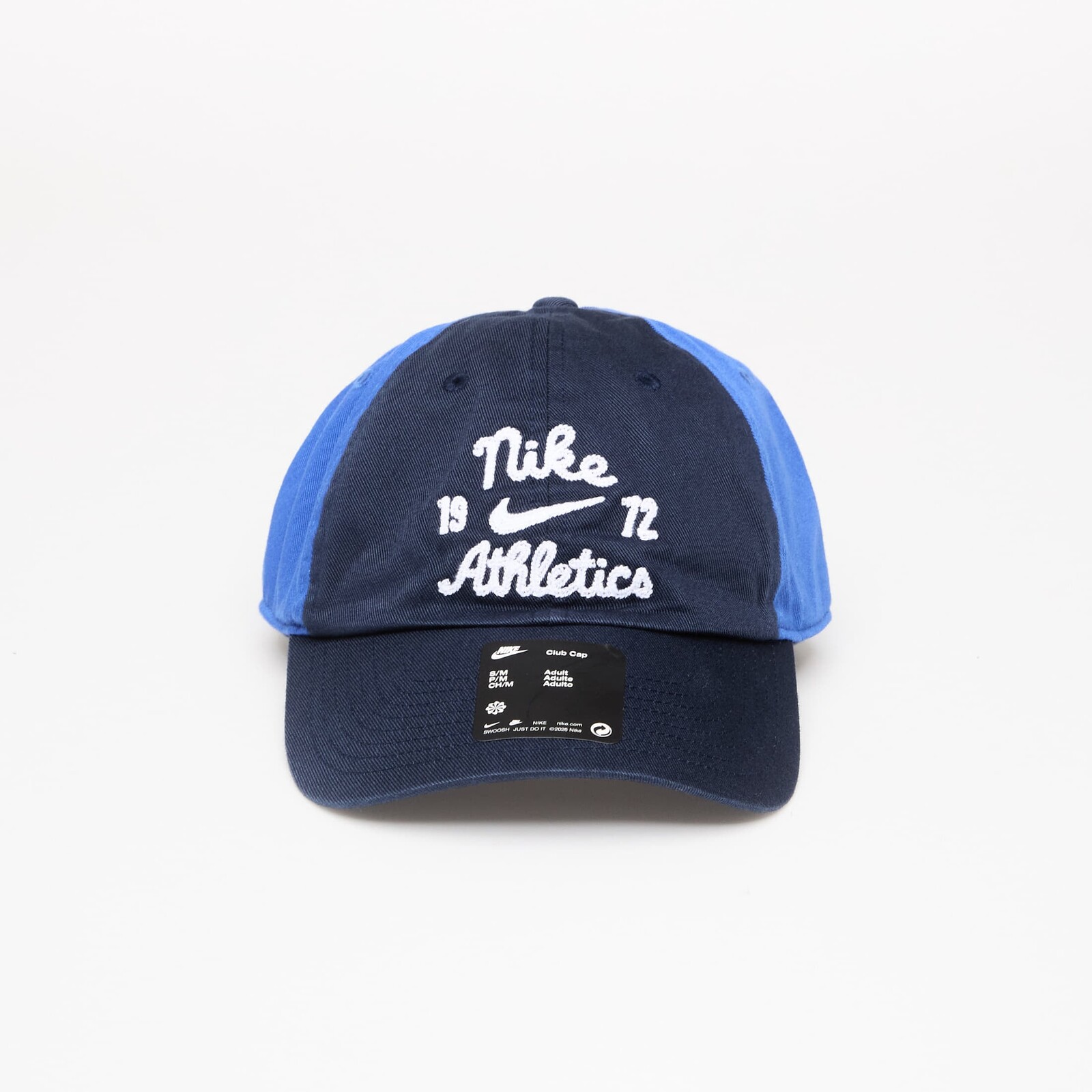 Nike Club Unstructured Cap Obsidian/ Game Royal/ White S/M