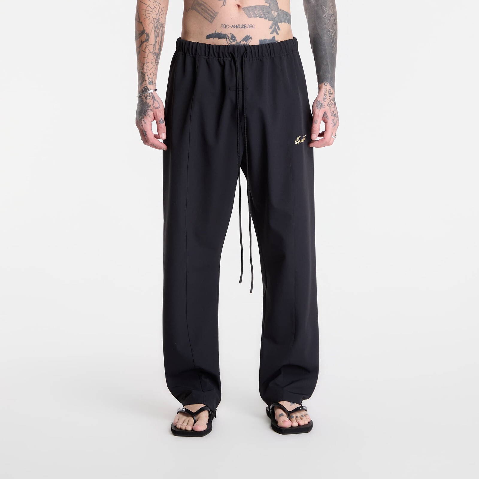 Pants Fear of God Essentials Signature Track Pant Vintage Black XL