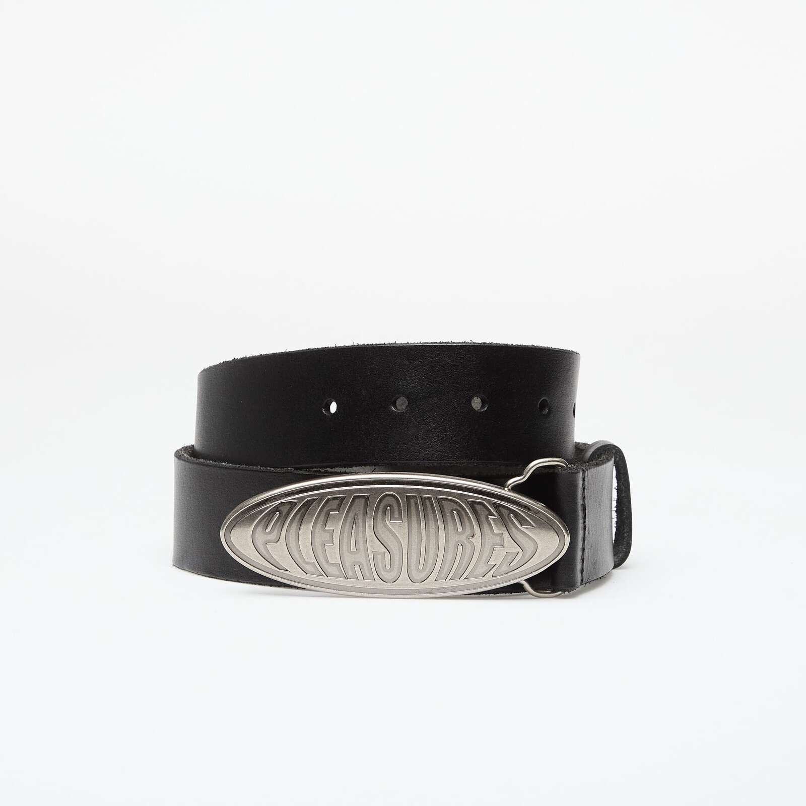 PLEASURES Bubble Logo Belt Black M/L