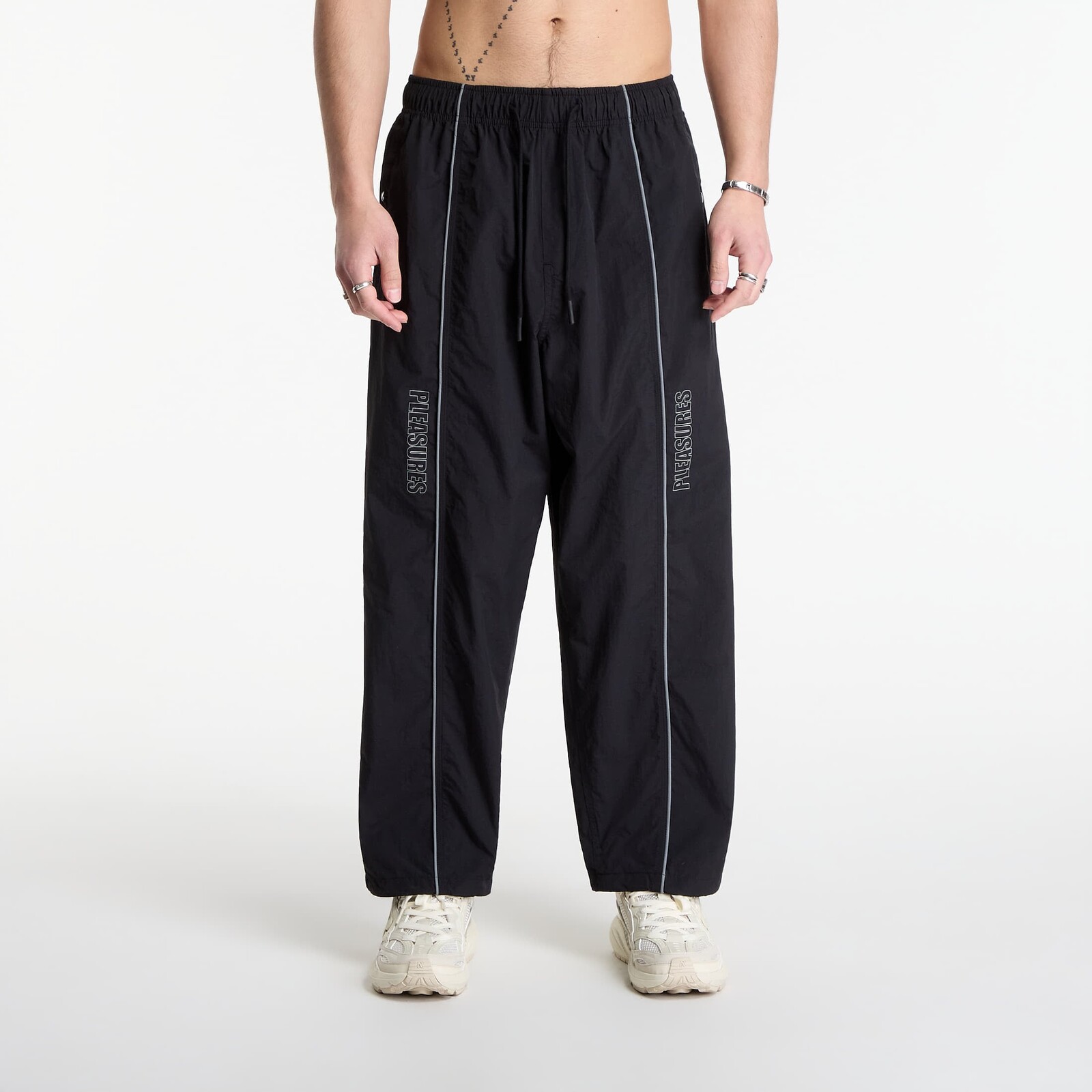 Pants PLEASURES Sound Track Pants Black XL
