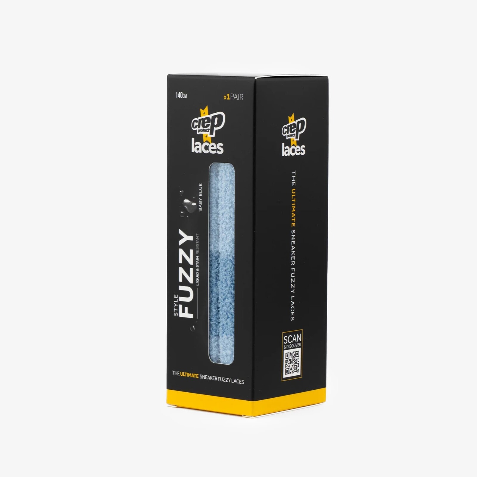 Sneakers Crep Laces Baby Blue Fuzzy UK Universal