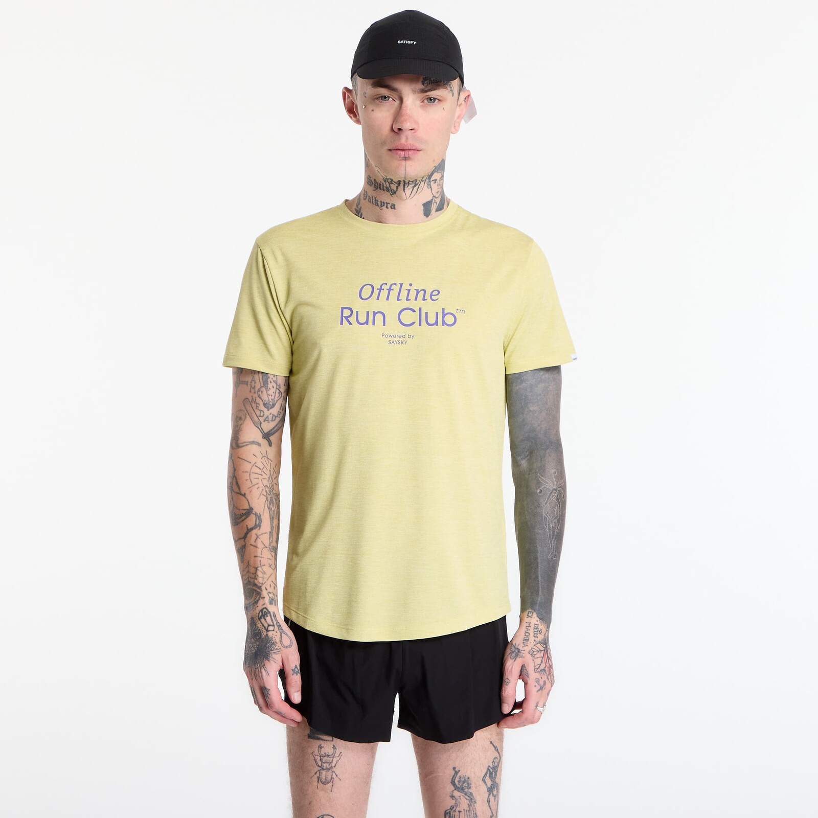 T-shirt SAYSKY Statement Combat Pro T-shirt Yellow L