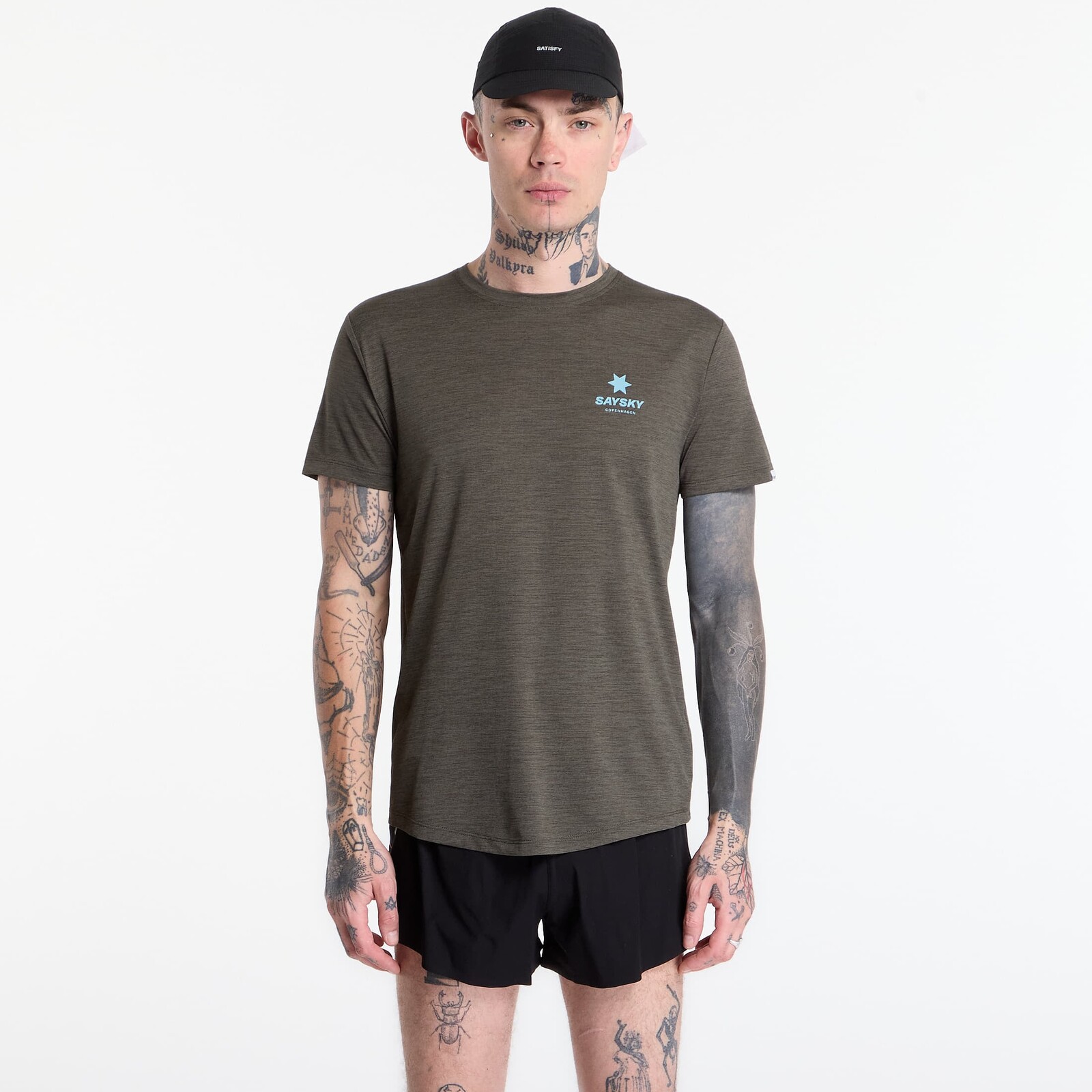 T-shirt SAYSKY Statement Combat Pro T-shirt Green L