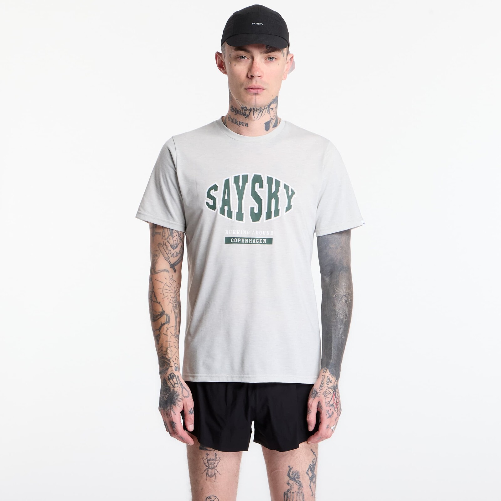 T-shirt SAYSKY Statement Motion T-shirt Grey XL