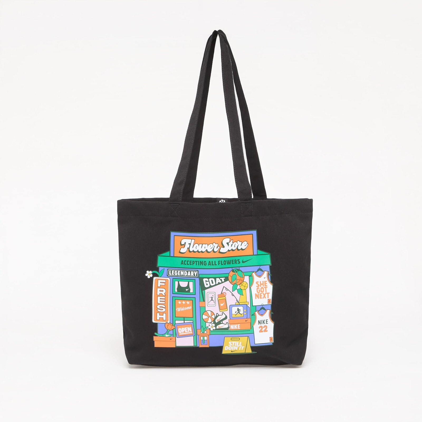 Bag Nike Heritage Tote Bag 22L Black/ Stadium Green/ White Universal