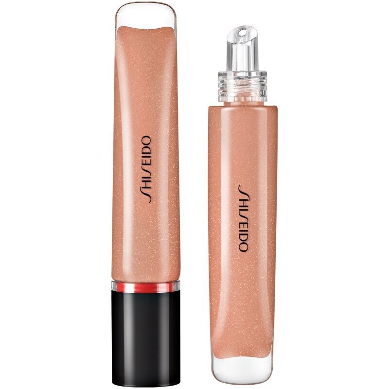 Shiseido Shimmer GelGloss shimmering lip gloss with moisturising effect shade 03 Kurumi Beige 9 ml
