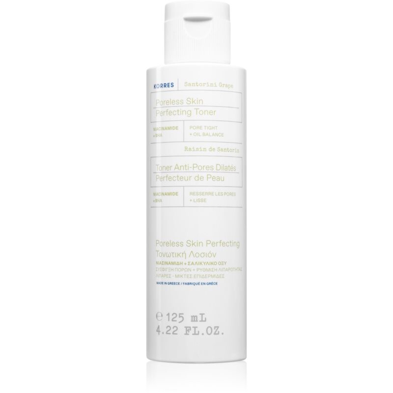 Korres Santorini Grape sebum-regulating and pore-minimising tonic 125 ml
