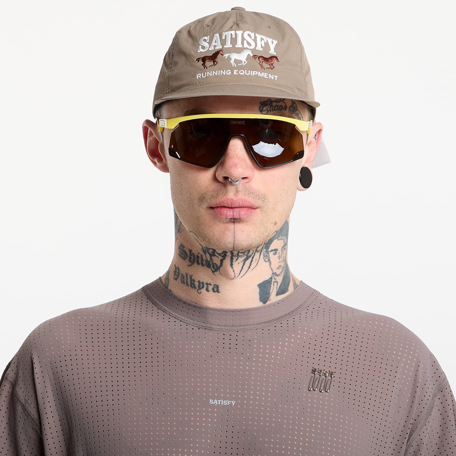 Satisfy FliteSilk 5 Panel Pinch Cap Matte Falcon Embroidery Universal