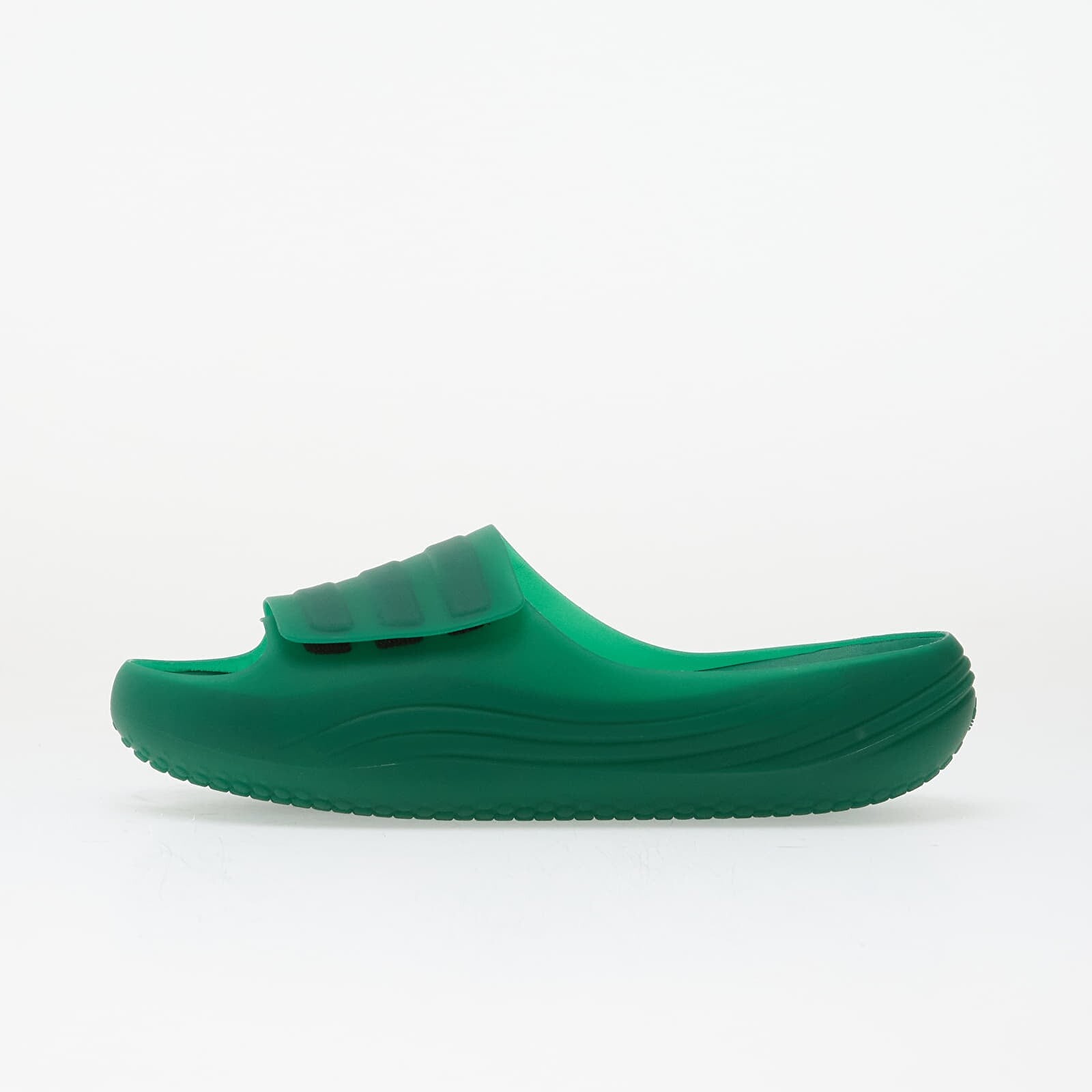 Sneakers adidas Adislide Core Black/ Bold Green/ Core Black UK 4