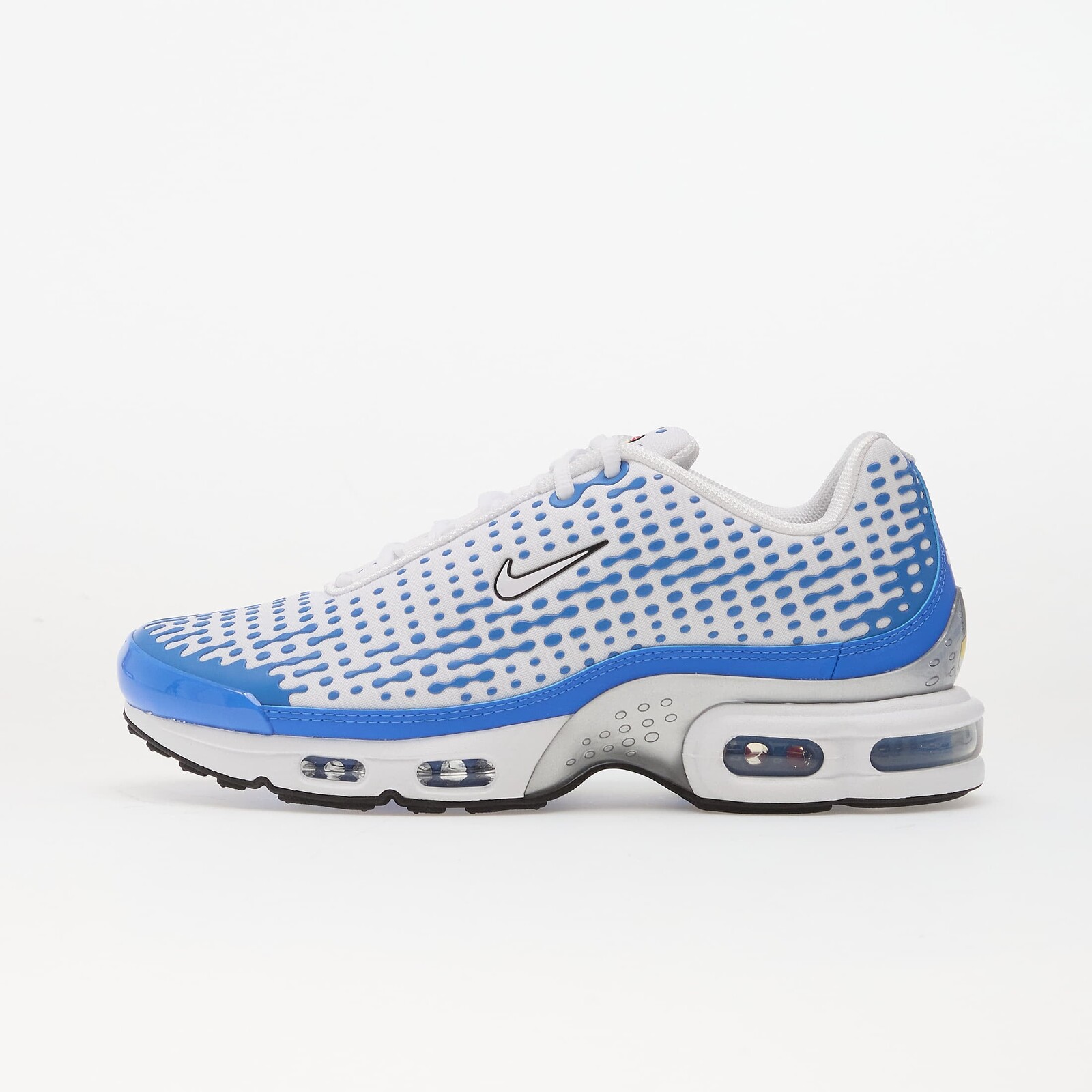 Sneakers Nike Air Max Plus Vii White/ White-Blue Crystal-Metallic Silver UK 9