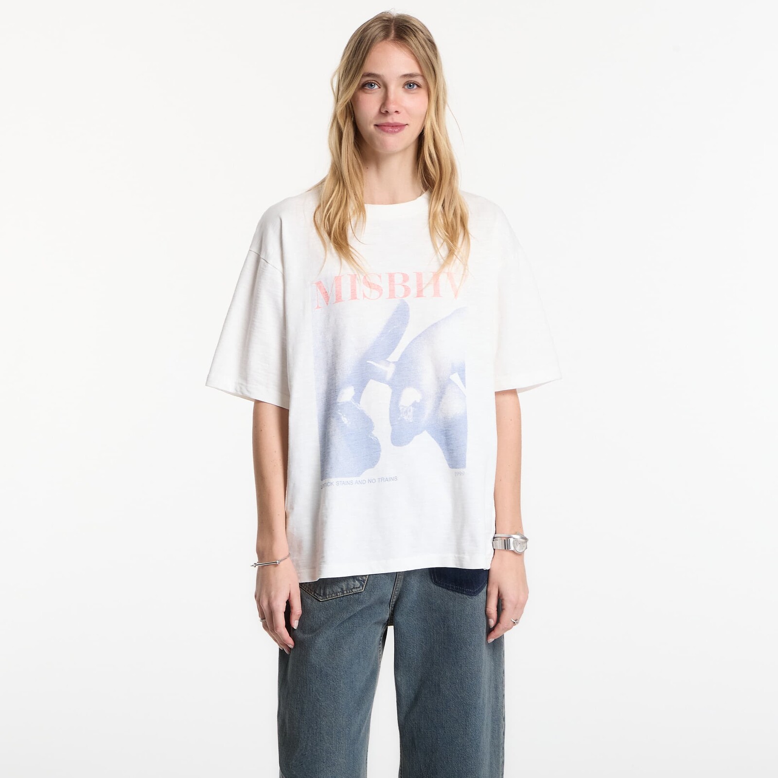 T-shirt MISBHV Lip Stick T-Shirt UNISEX Off White M