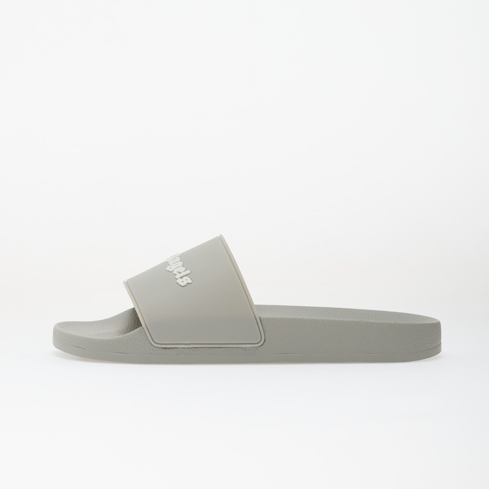 Sneakers Palm Angels Classic Logo Sliders Grey White UK 43