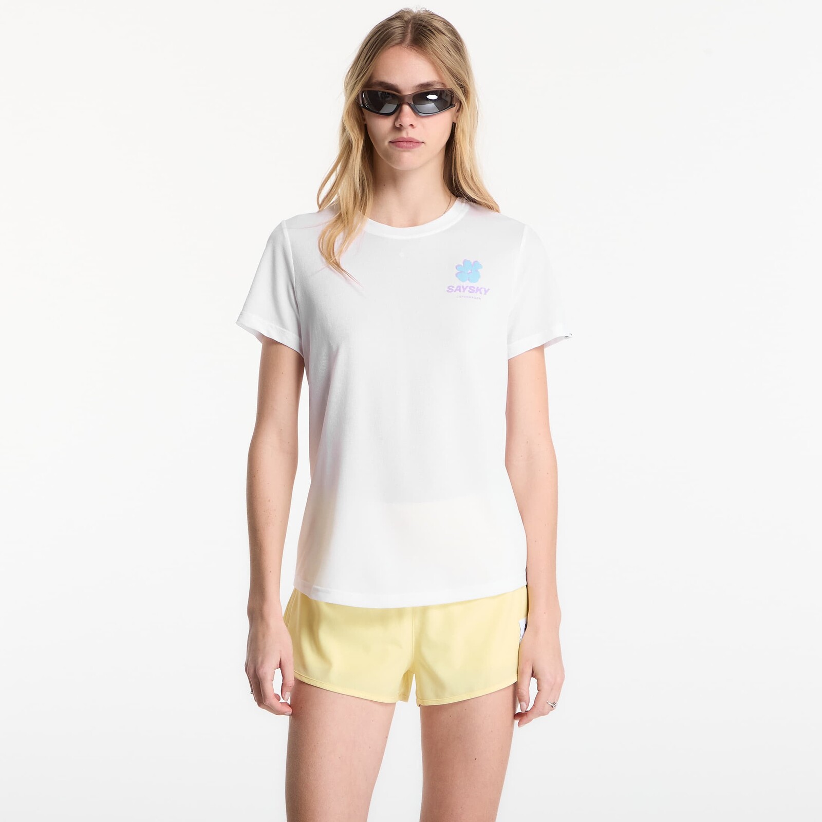 T-shirt SAYSKY W Flower Combat T-Shirt White M