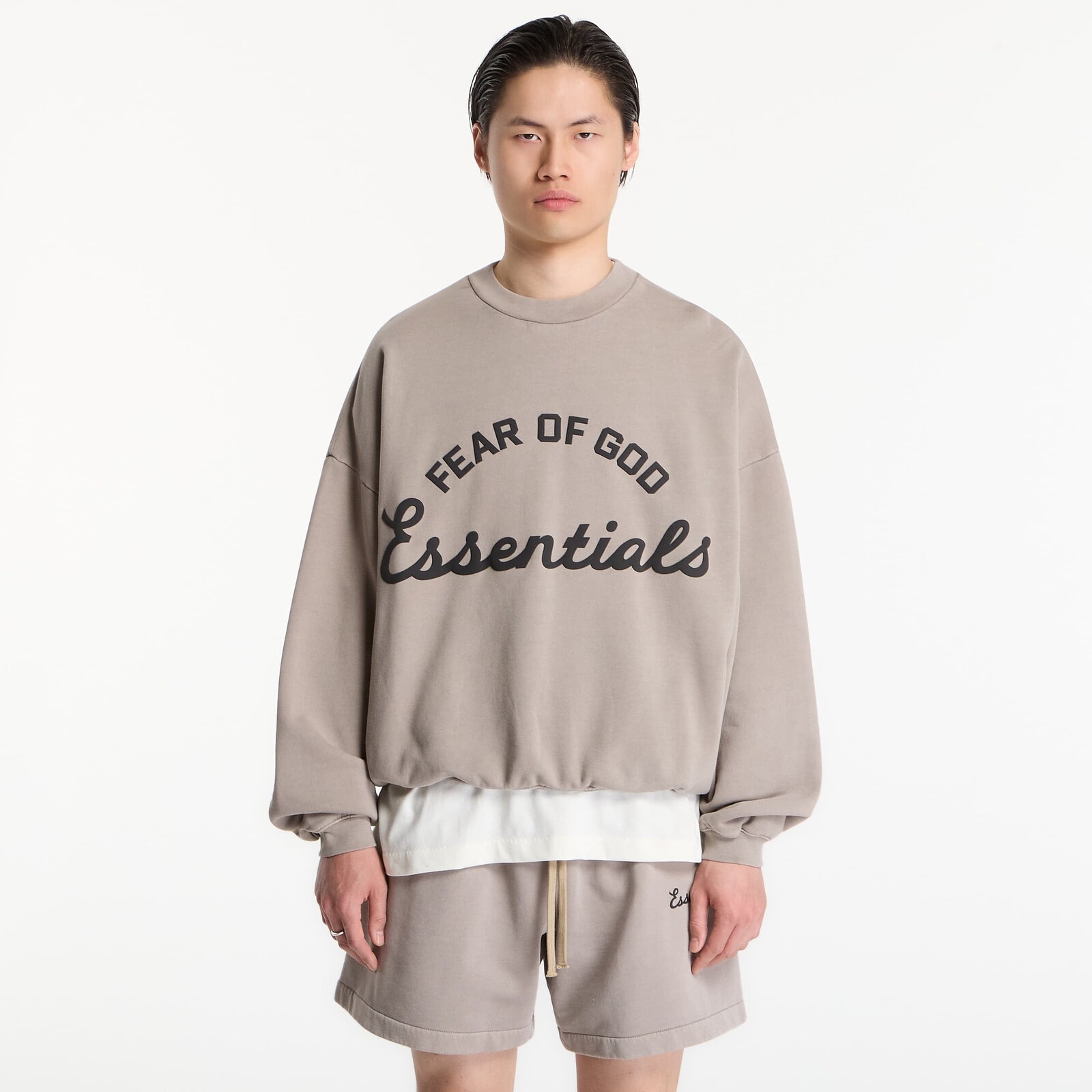 Sweatshirt Fear of God Essentials Training 90'S Crewneck Sweatshirt Faded Seal XL