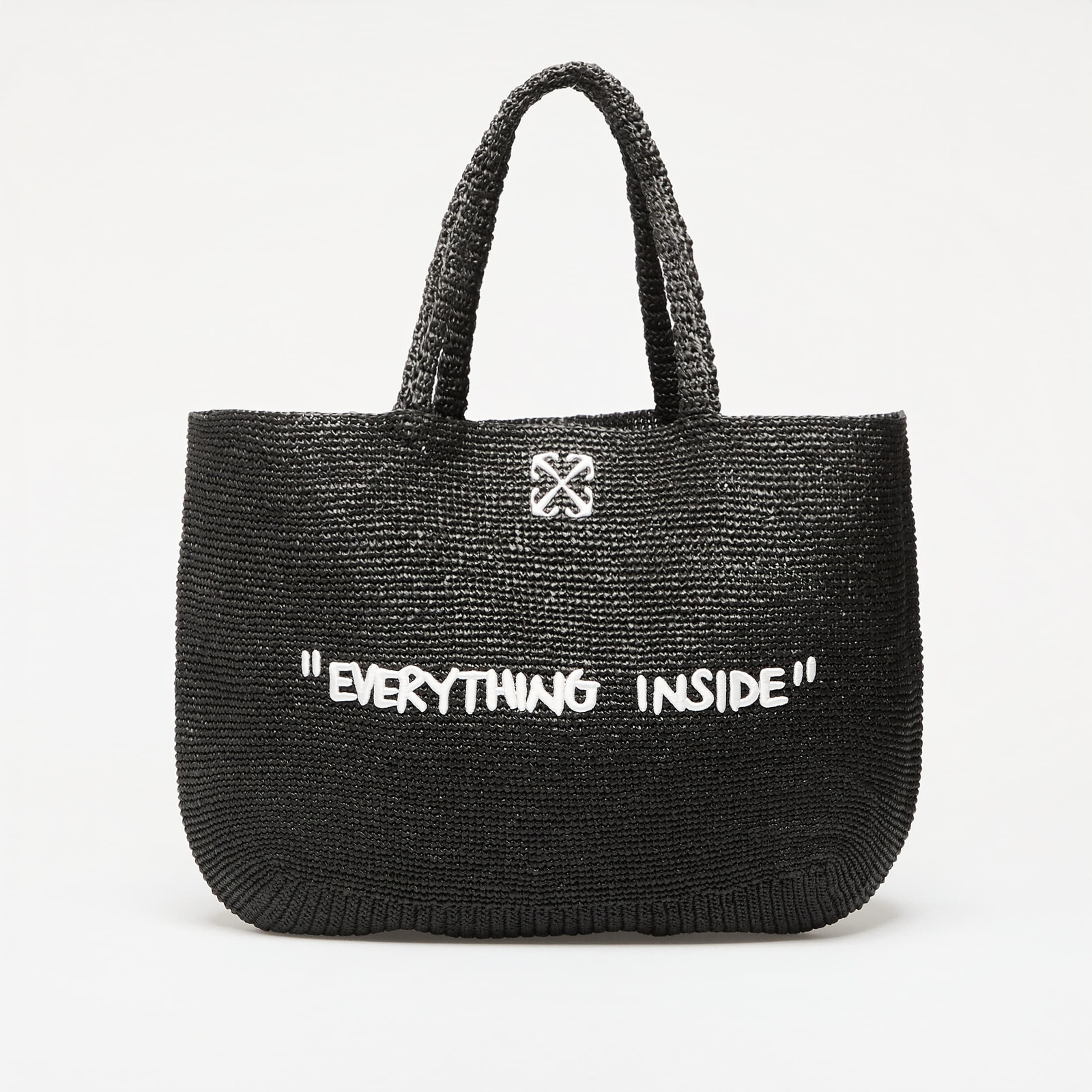 Bag Off-White Jitney Tote Quote Black Universal