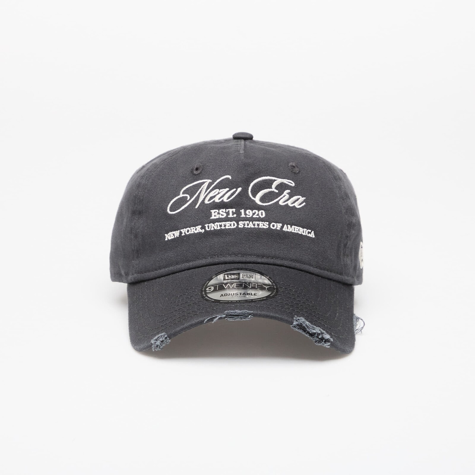 New Era 9TWENTY Aframe Wash Distress Steel Clouds Universal