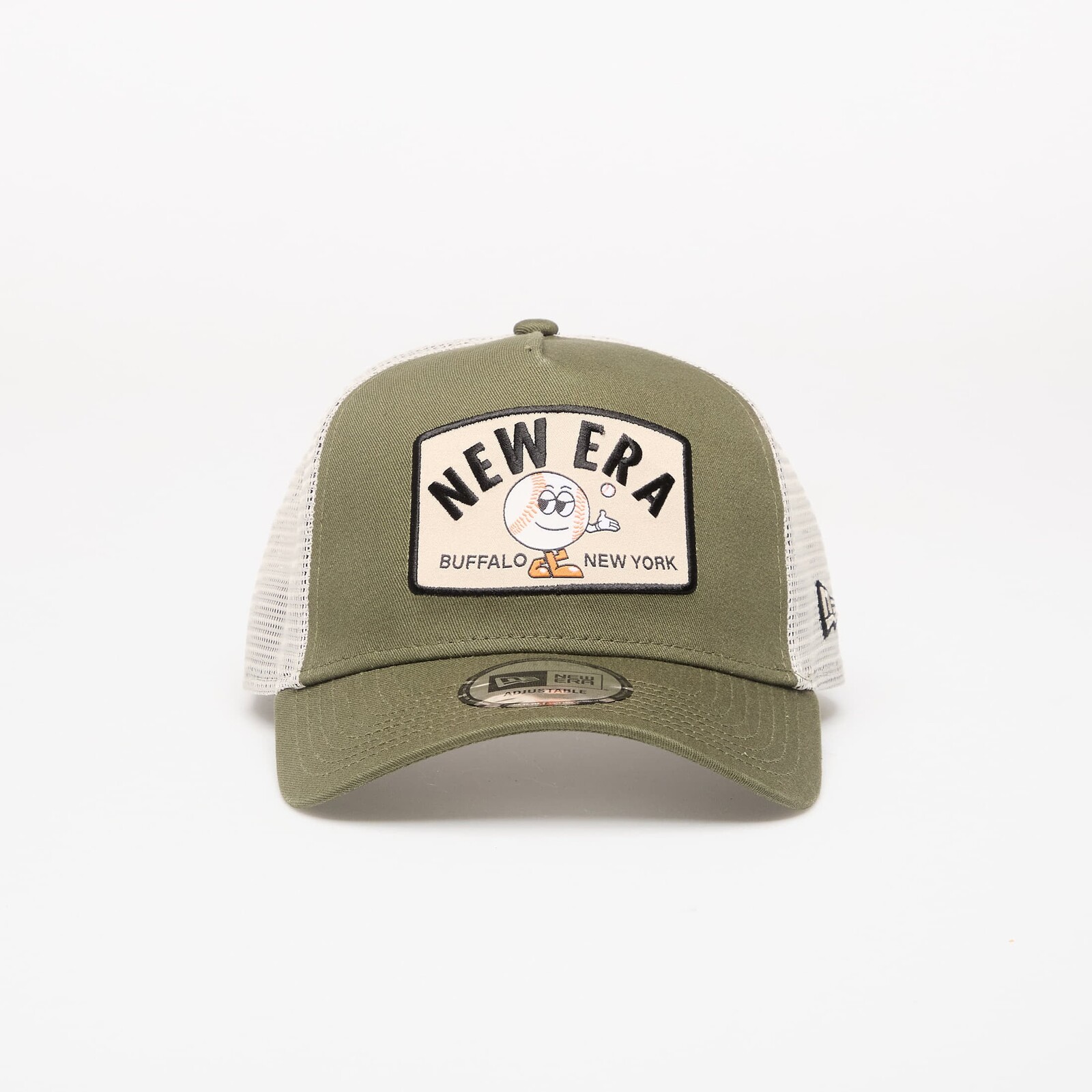 New Era 9FORTY AF Trucker Summer Patch New Olive Universal