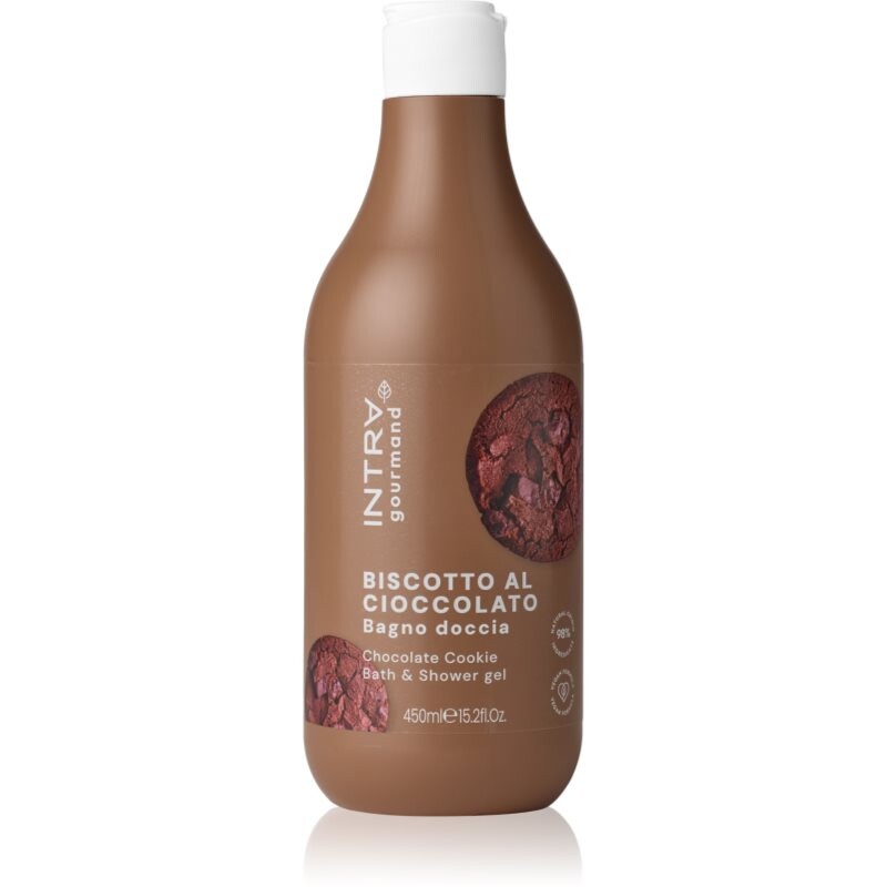 Phytorelax Laboratories Intra Gourmand Chocolate Cookie shower and bath gel 450 ml