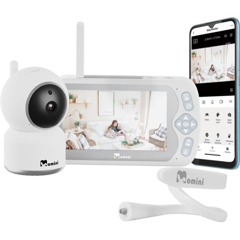 Momini BlissEye Baby digital audio baby monitor 1 pc