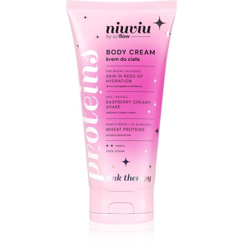 so!flow Raspberry Creamy Shake Body Cream body cream 200 ml