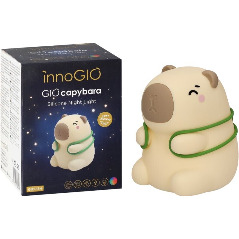 innoGIO GIOcapybara dimmable LED lamp for kids 1 pc